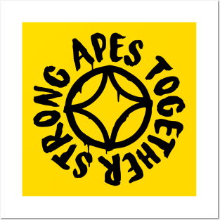 Apes Together Strong Posters and Art